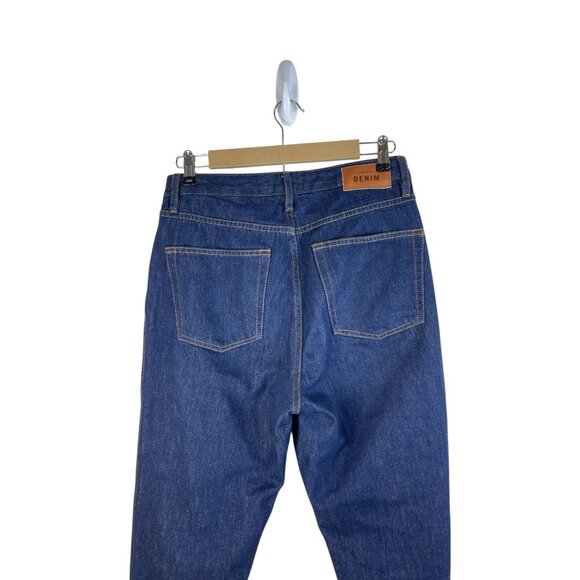 Sézane Womens Brut Sexy Slim-Fit Denim Jeans High-Waisted Size 30 Blue - Picture 10 of 16